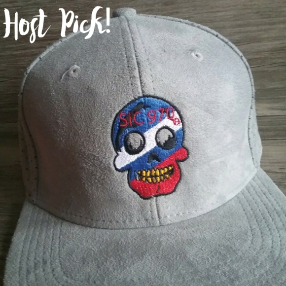 SIC970 cap with skull - Picture 1 of 7